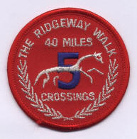 ridgeway 40 5 crossing badge